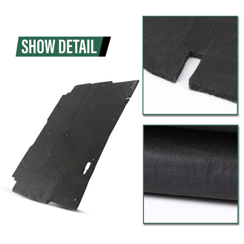 Solid Spare Fit For 82-93 Chevy S10 Truck & Blazer Hood Insulation Pad Heat Blanket & Clips