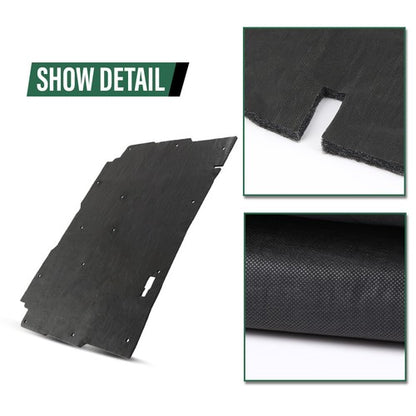 Solid Spare Fit For 82-93 Chevy S10 Truck & Blazer Hood Insulation Pad Heat Blanket & Clips