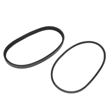 Solid Spare NEW Tune Up Kit Belts For Club Car Precedent 2004+ w/ FE350 motor Golf Cart