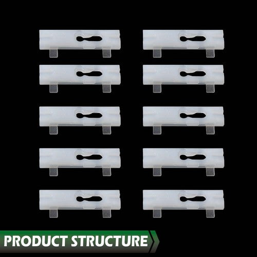 Solid Spare Fit For 71-74 Cuda Roadrunner Challenger Monaco Top Door Belt Side Trim Clip