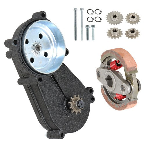 Solid Spare T8F 11T Transmission Gear Box Clutch Fit For 47/49cc 2-stroke Pocket Mini Bike