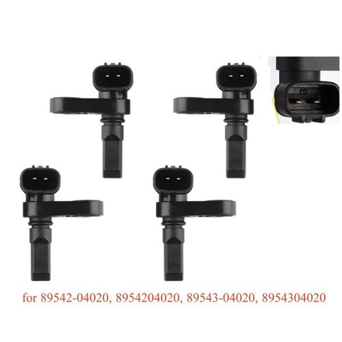 4x ABS Wheel Speed Sensor Front & Rear  Right & Left For Toyota 4Runner Tacoma