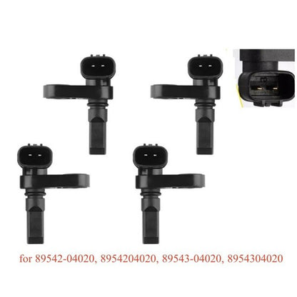 4x ABS Wheel Speed Sensor Front & Rear  Right & Left For Toyota 4Runner Tacoma