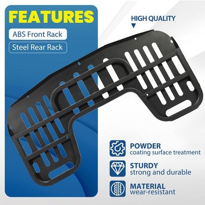 Solid Spare Front+Rear Carrier Rack For Polaris 96-99 Xplorer Xpress 300 #2670180 #2670174