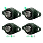 Solid Spare 4-pack PCS UCFL205-16 Pillow Block Flange Bearing 1" Bore 2 Bolt Solid Base