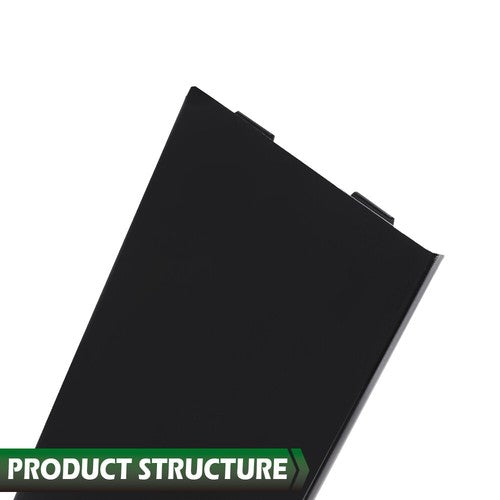 Solid Spare Fit For 2011-2019 Jeep Grand Cherokee Rear Door B Pillar Window Trim Black 2pcs