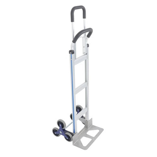 Solid Spare Heavy Duty Stair Climbing Hand Truck 550 LB Capacity 2 in 1 & Handles