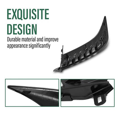 Solid Spare Front Bumper Trim W/o Sensor Hole Fit For 2025 Toyota Camry SE Sedan Right Side