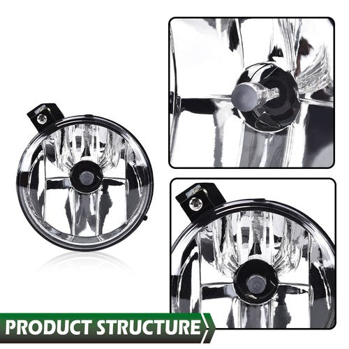 Solid Spare Fit For 01-04 Dodge Dakota & 01-03 Dodge Durango Left Driver Side Fog Light