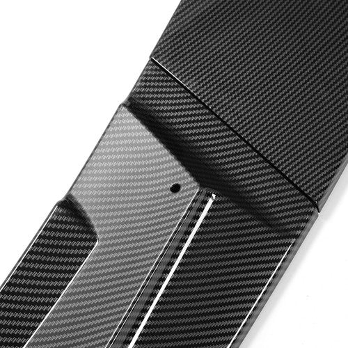 Solid Spare C6 ZR1 Style For 2005-2013 Corvette Base Models Carbon Look Front Splitter Lip