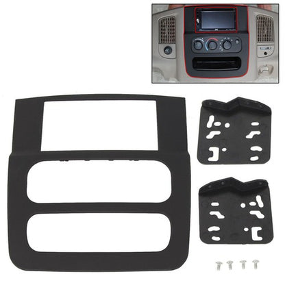 Solid Spare Double Din Stereo Radio Install Dash Kit For Dodge Ram 1500 2500 3500 2002 03-05