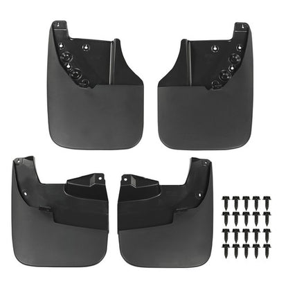 Solid Spare Fit For 07-13 Toyota Tundra Mud Flaps Splash Guards Front & Rear 4Pcs
