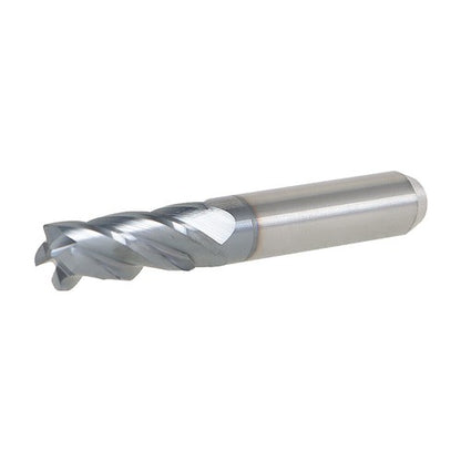 Solid Spare 3/8" 4 Flutes Carbide End Mill 1" Cut Length Tungsten Steel 0.020 Corner Radius