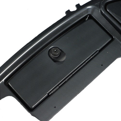 Solid Spare Carbon Fiber Dash With Locking Doors For Club Car Precedent 2008.5+ Golf Cart