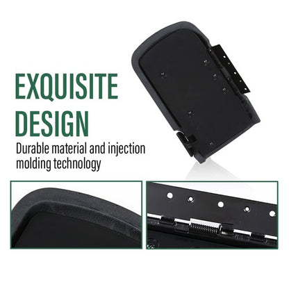 Solid Spare Fit For 1997-2002 Camaro / Firebird Console Door Lid Armrest Gray 10421355