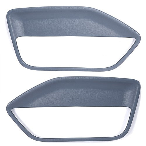Solid Spare DARK GRAY Pair Interior Door Panel Insert Hard Cover For FORD MUSTANG GT 05-09