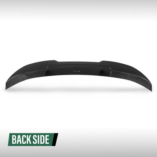 Solid Spare Fit For 2007-2013 BMW E92 M3 Coupe Carbon Look PSM Style Rear Trunk Spoiler Wing