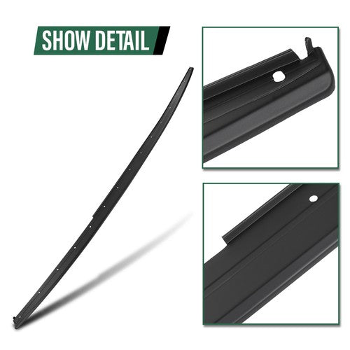Solid Spare Fit For 12-18 BMW F30 F31 3 Series Sedan M Sport Side Skirt Extension Splitter