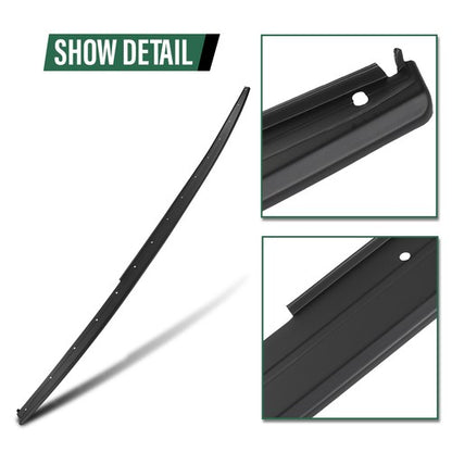 Solid Spare Fit For 12-18 BMW F30 F31 3 Series Sedan M Sport Side Skirt Extension Splitter