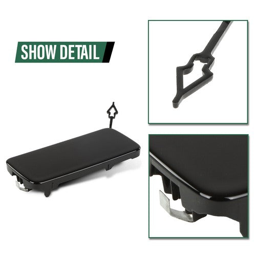 Solid Spare Fit For 2020-2023 Land Rover Defender 90 110 Rear Bumper Tow Hook Eye Cover