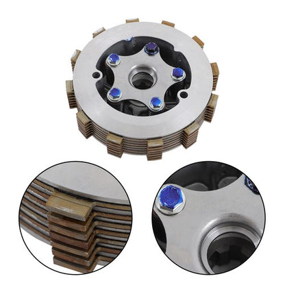 Solid Spare Clutch kit Center Inner Hub & Outer Pressure Plate for Yamaha Warrior 350