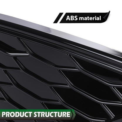 Solid Spare Fit For 21-24 Toyota Camry SE XSE Front Bumper Insert Fog Light Cover Left+Right
