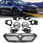 Girlle & Fog lights W/Cover Bracket & Double Lights LED For 2022-2023 Subaru WRX