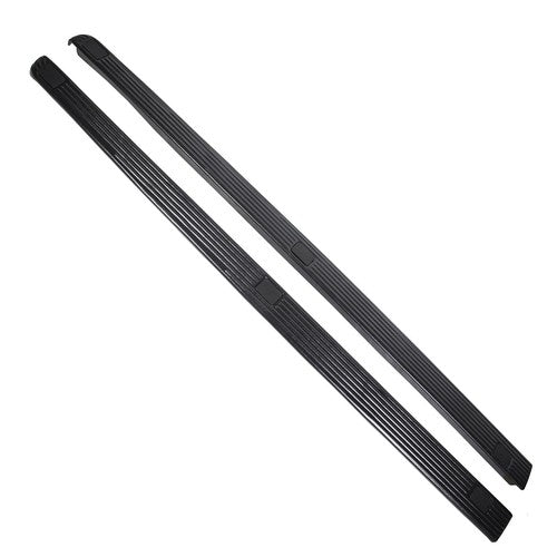 Solid Spare For 02-16 Ford F250 F350 Super Duty 8.0' Bed Side Rail Top Molding Covers LH+RH
