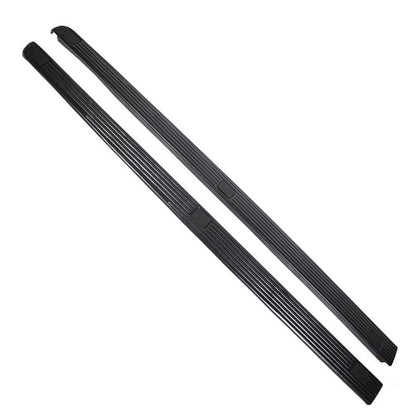 Solid Spare For 02-16 Ford F250 F350 Super Duty 8.0' Bed Side Rail Top Molding Covers LH+RH