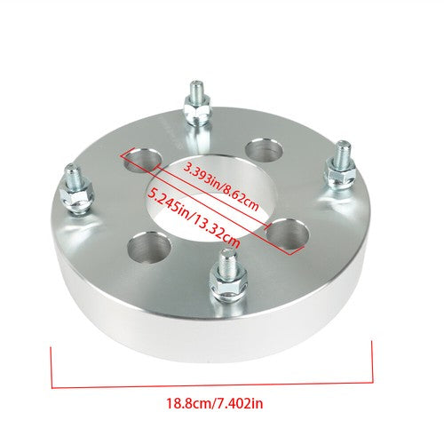 Solid Spare 4PCS 4x110 to 4x156 1.5"Thick Wheel Spacer 90mm Bore For Arctic Cat Honda Suzuki