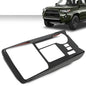 Solid Spare Fit For 10-2022 4Runner Carbon Look Center Console Gear Shift Panel Cover Trim