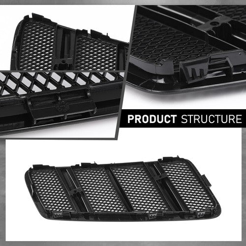 Solid Spare Hood Air Vent Grille Cover Left Fit For 2012-2015 Mercedes W166 ML /GL Class