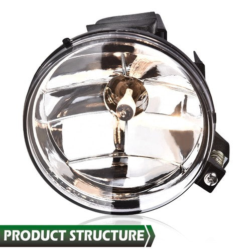 Solid Spare Fit For 01-04 Dodge Dakota & 01-03 Dodge Durango Left Driver Side Fog Light