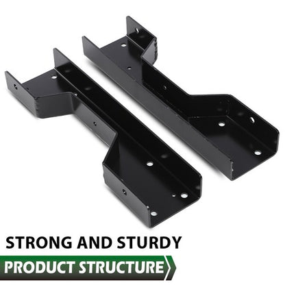 Solid Spare Fit For 1988-1998 Chevy/GMC C1500 Bolt-on Rear Axle Lowering C-Notch Bracket Kit