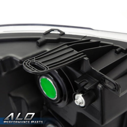 Solid Spare FIT FOR 07-14 CHEVY SILVERADO LED LIGHT DRL CHROME/AMBER CORNER HEADLIGHT