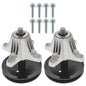 Solid Spare 618-06991 918-06991 2 x Spindle Assembly For Troy Bilt MTD W/Pulley Bolt