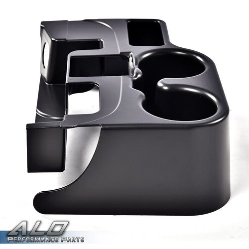 Solid Spare Center Console Cup Holder Matte Black Fit For 2003-2012 Dodge Ram 1500 2500 3500