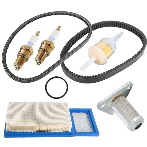Solid Spare EZGO TXT Tune Up Kit w/Oil Filter Drive Starter Belt For 1994-2005 Gas Golf Cart
