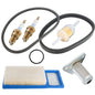 Solid Spare EZGO TXT Tune Up Kit w/Oil Filter Drive Starter Belt For 1994-2005 Gas Golf Cart