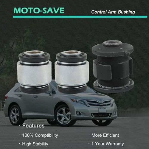 Solid Spare Fit For Toyota Lexus Series 1989-2015 Rear Control Arm Knuckle Bushing Kit New