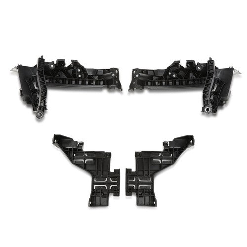 Solid Spare Fit For 2009-2012 Audi Q5 Front Headlight Mounting Bracket Support Plate 4pcs