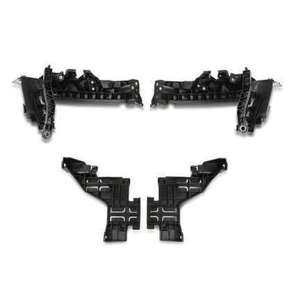Solid Spare Fit For 2009-2012 Audi Q5 Front Headlight Mounting Bracket Support Plate 4pcs
