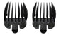Solid Spare Wahl # 8 - 1" PLASTIC CLIPPER GUIDE COMB ATTACHMENT 2 PACK