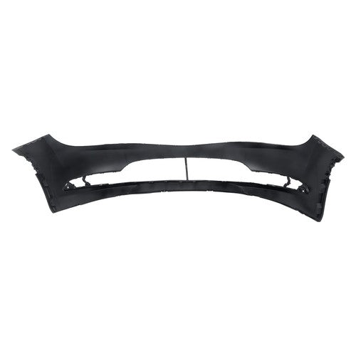 Solid Spare Front Bumper Cover Plastic Black Without Sensor Holes For Chrysler 200 2015-2018