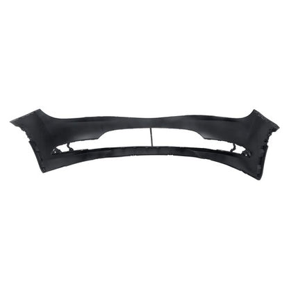 Solid Spare Front Bumper Cover Plastic Black Without Sensor Holes For Chrysler 200 2015-2018