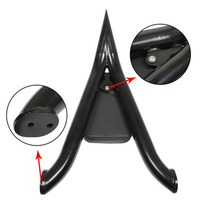 Solid Spare Detachable Rear Passenger Sissy Bar Backrest For Sportster 1200 883 2004-2023