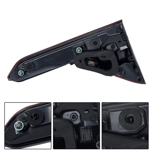 Solid Spare Tail Lamp Driver Inner Tail Light For GMC Acadia AT4 2020-2023 24 LED Left Side