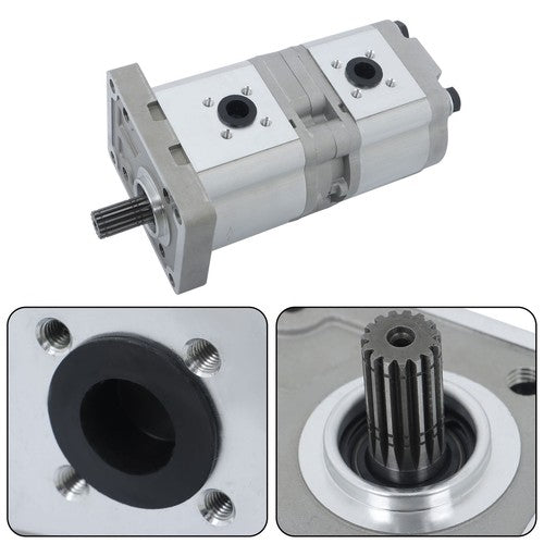 Solid Spare Hydraulic Pump 3A031-82200 For Kubota Tractor M5400 M5400DT Tractor 3A03182200