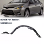 Front LH Driver Side Fender Liner Splash Shield For 2014-16 Toyota Corolla Sedan
