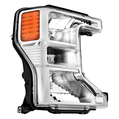 Solid Spare Front Headlight For Ford F250 F350 F450 2020-2022 Right Side Clear RH Headlamp